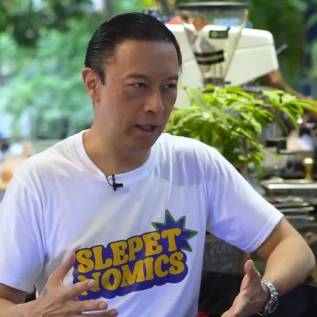 Tom Lembong yakin AMIN menang di Pilpres 2024. Foto: Tangkapan layar YouTube Rhenald Kasali