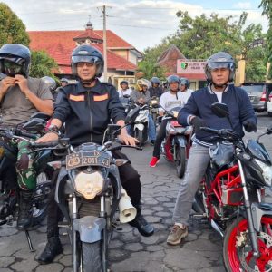 Tingkatkan Sinergisitas, Forkopimcam Kudus Kota Lakukan Touring Kamtibmas