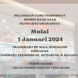 Transmart DP Mall Semarang Tutup Gerai Mulai 2024