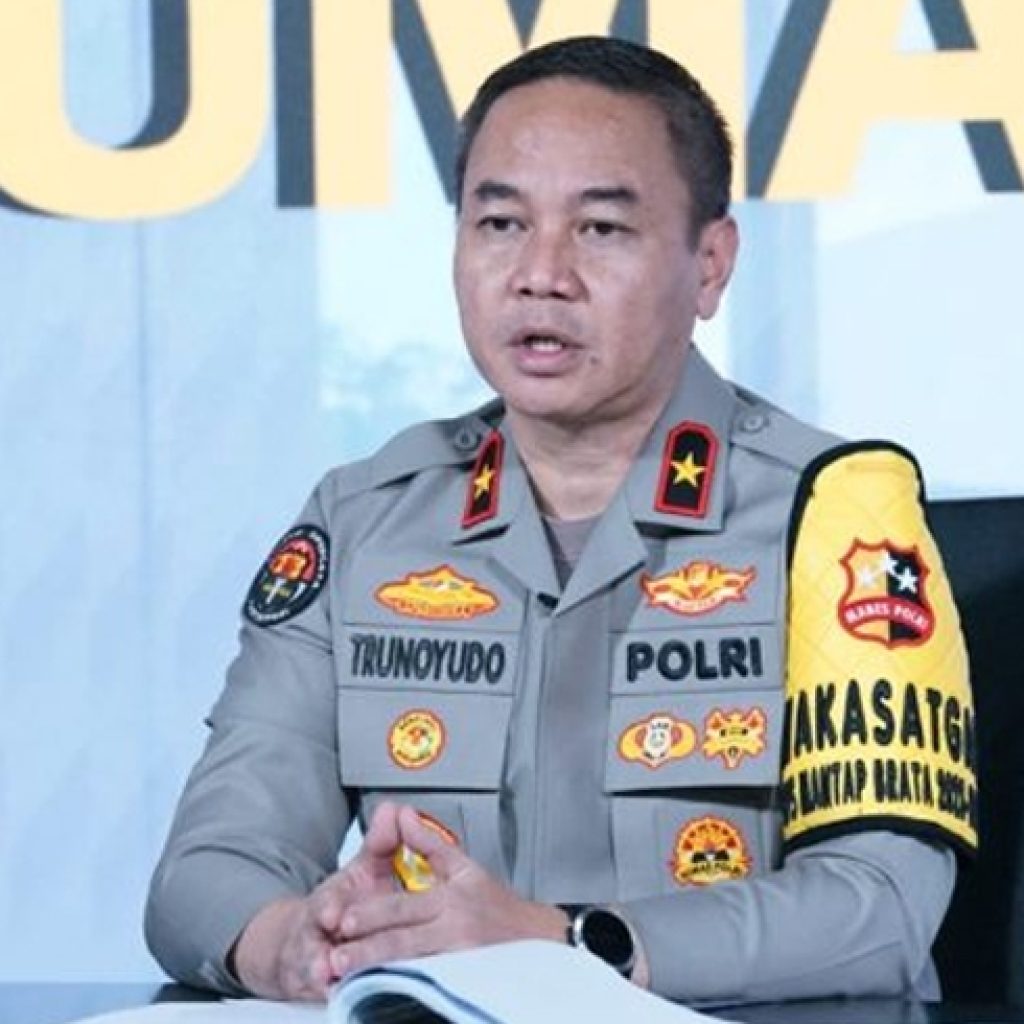 Persiapan Polri menyambut HUT ke-79 RI di IKN. Foto: PMJNews