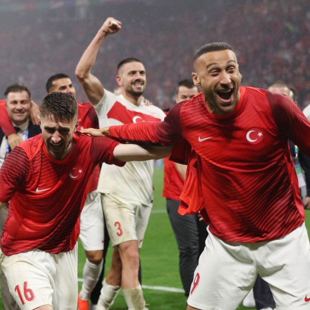 Turki raih tiket ke perempat final EURO 2024. Foto: x.com/EURO2024