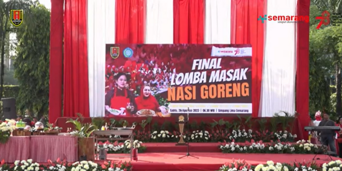 Pemerintah Kota Semarang mengadakan lomba masak nasi goreng dan sudah sampai tahap final. Foto: YouTube Semarang Pemkot