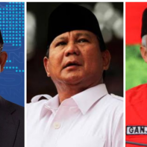 Survei Polling Institute: Prabowo dan Ganjar Bersaing Ketat, Anies Tumbang