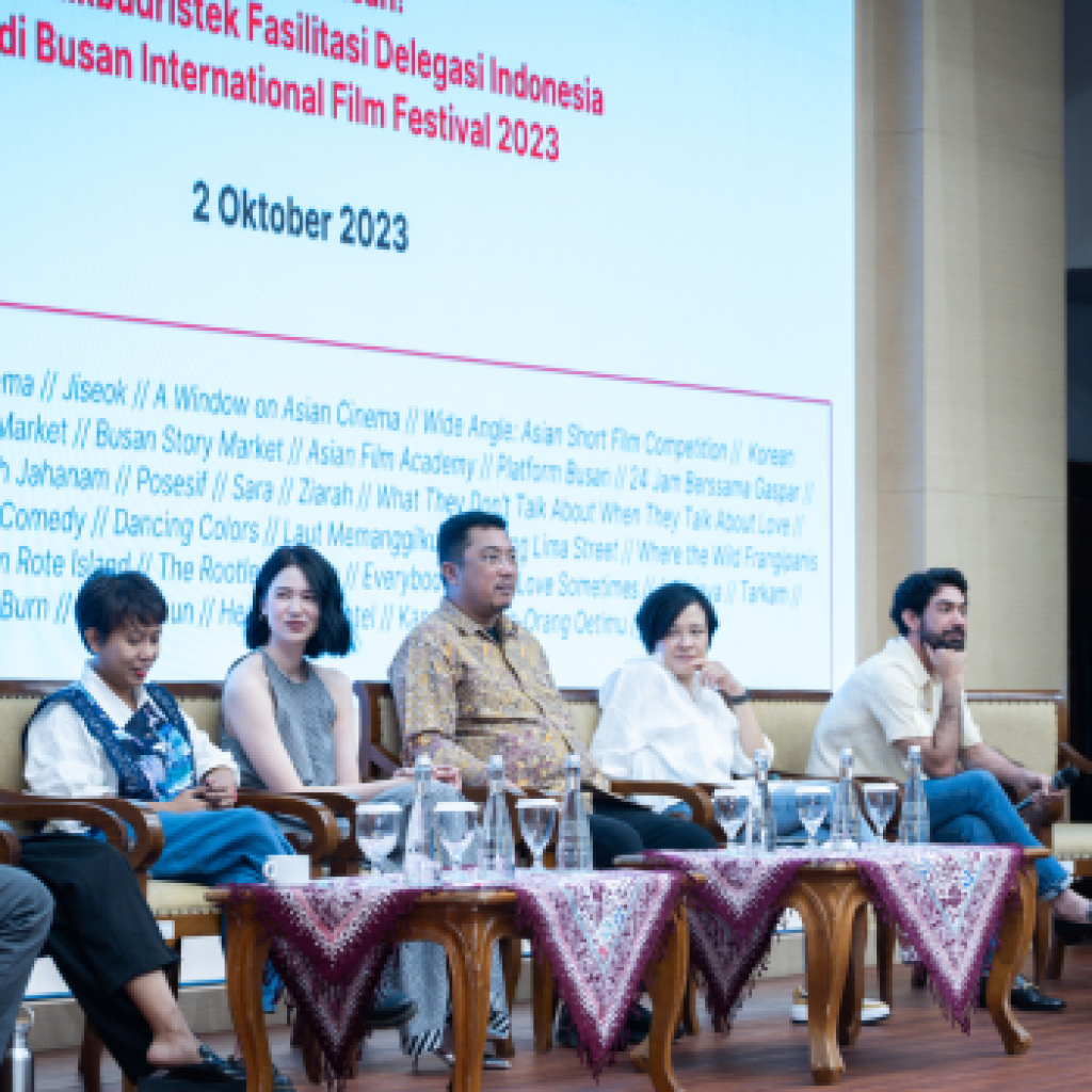 Kemendikbudristek fasilitasi delegasi Indonesia di BIFF 2023. FOTO: Dok. Tuturpedia