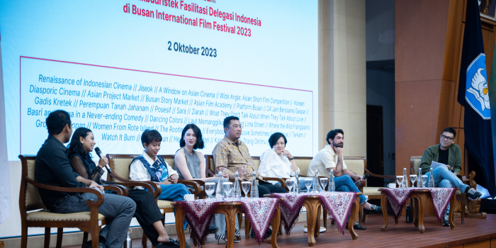 Kemendikbudristek fasilitasi delegasi Indonesia di BIFF 2023. FOTO: Dok. Tuturpedia