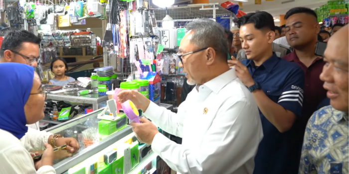 Mendag Zulkifli Hasan bahwa pemerintah akan terus mendukung UMKM untuk tumbuh dan berkembang. FOTO: YouTube Kementerian Perdagangan