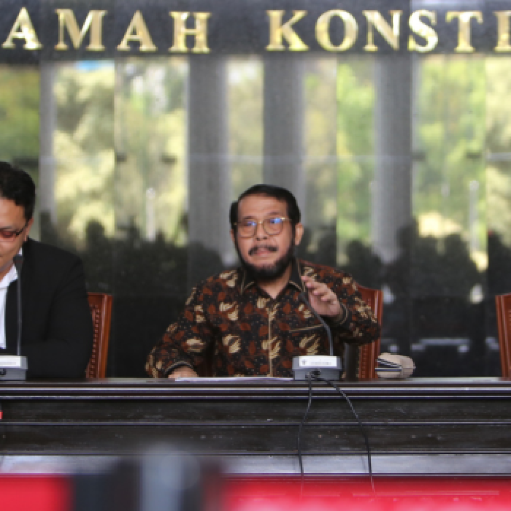 Lima kejanggalan dari putusan MK. Foto: Laman MK RI