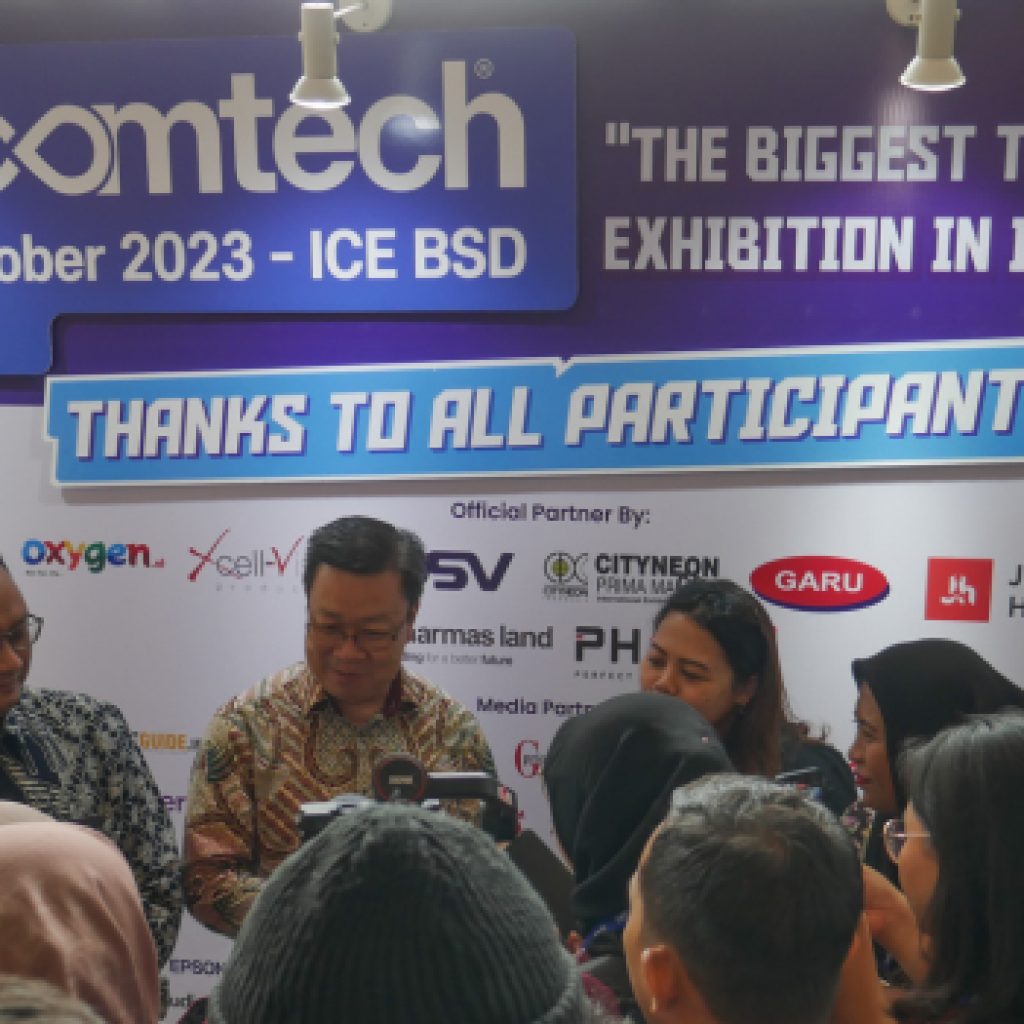 Indocomtech 2023 resmi dibuka. Foto: Dok. Indocomtech