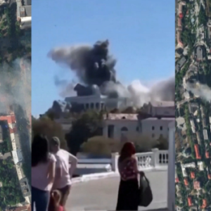 Rudal Ukraina Menyerang Markas Angkatan Laut Rusia di Krimea, Satu Orang Hilang!