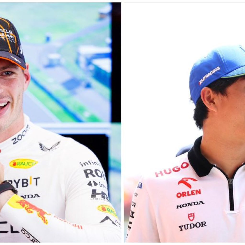 Max Verstappen dan Yuki Tsunoda kena penalti grid untuk F1 GP Belgia 2024. Foto: X @yukitsunoda07 dan @Max33Verstappen
