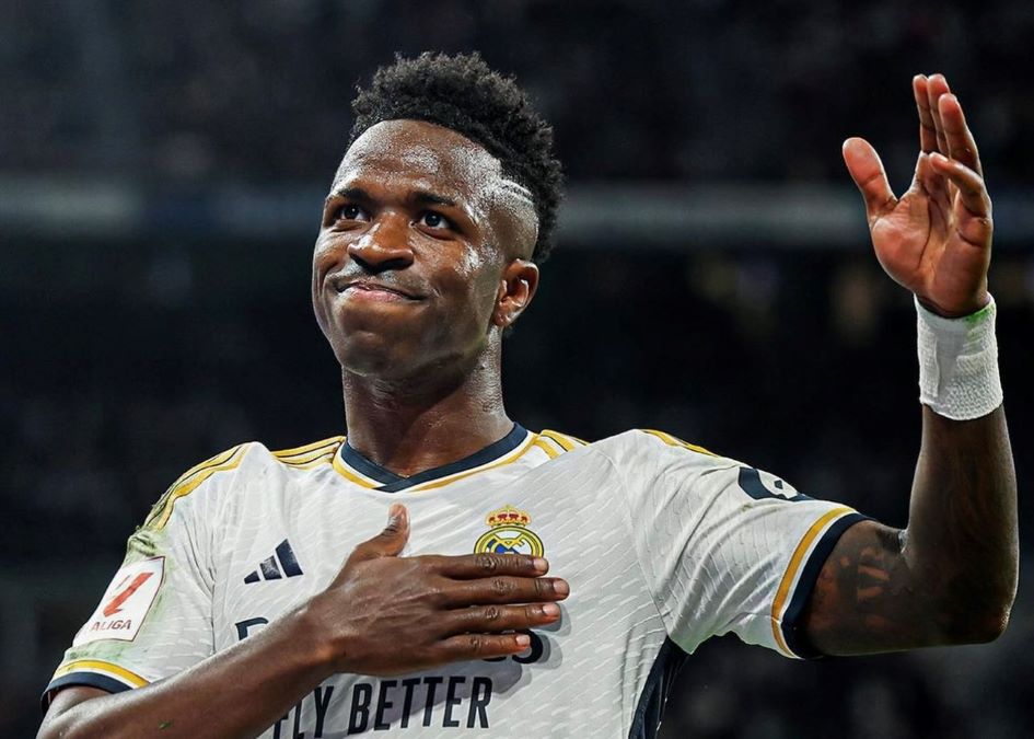 Seorang penggemar Real Mallorca dipenjara usai kasus rasisme, salah satunya terhadap Vinicius. Foto: x.com/vinijr