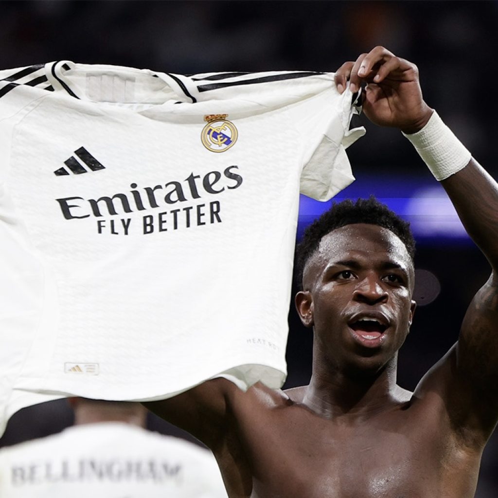 Diincar klub lain, Vinicius Jr menegaskan ingin tetap bersama Real Madrid. Foto: x.com/realmadrid