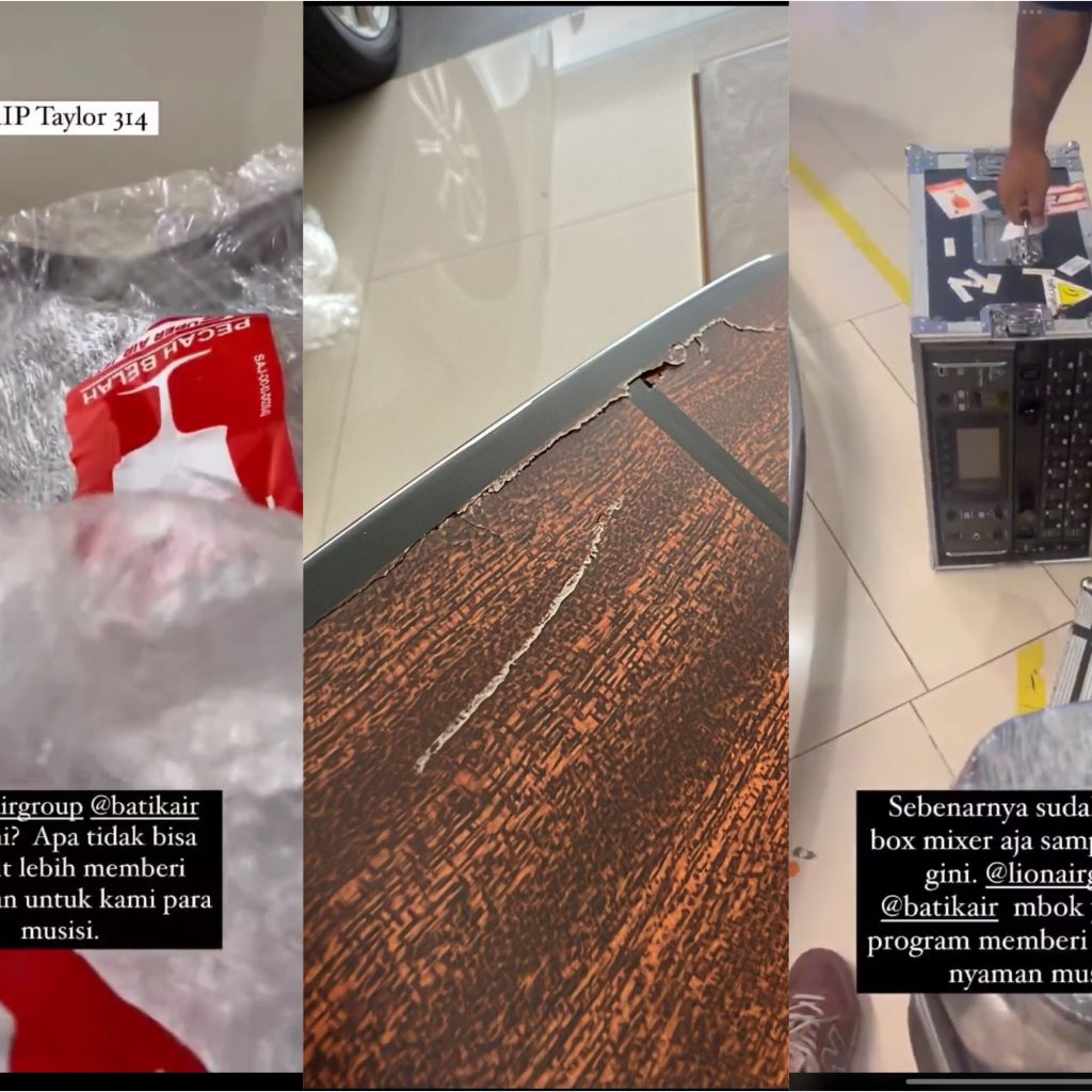 Viral Gitar Soegi Bornean Rusak di Bagasi Batik Air, Berikut Respons Maskapai