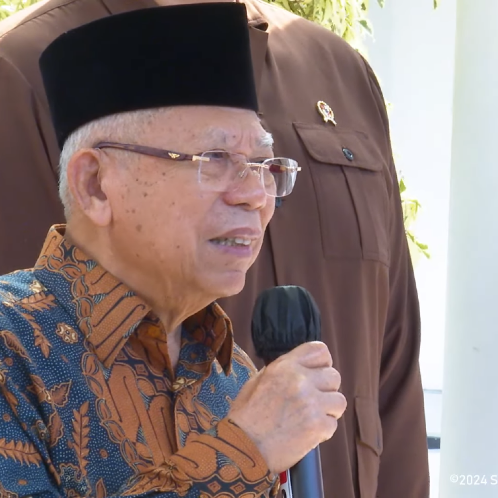 TUTURPEDIA - Wakil Presiden Maruf Amin Tegaskan Dirinya Netral dalam Pilpres 2024