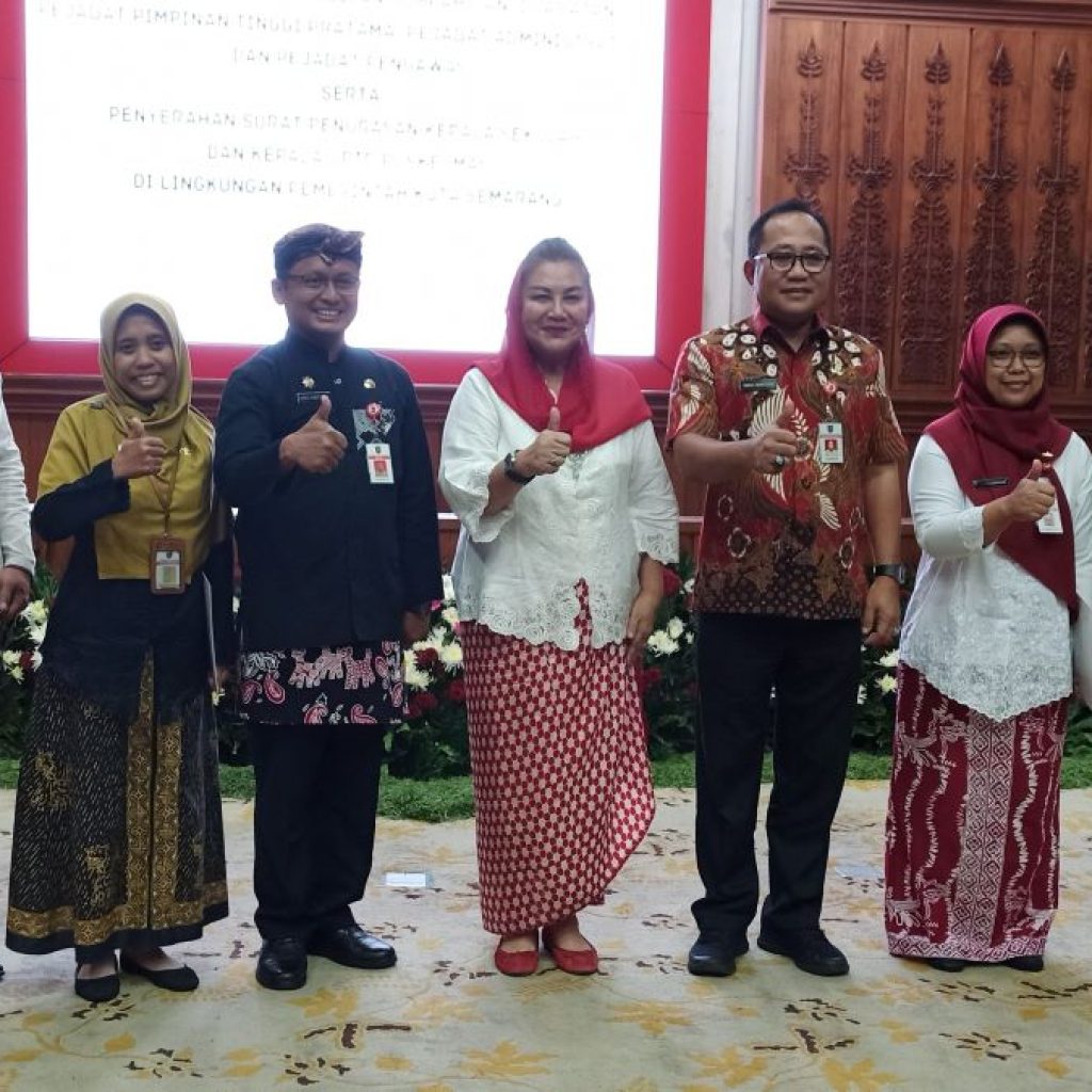 Wali Kota Semarang melantik 156 pejabat baru. Foto: Dok. Alan Henry