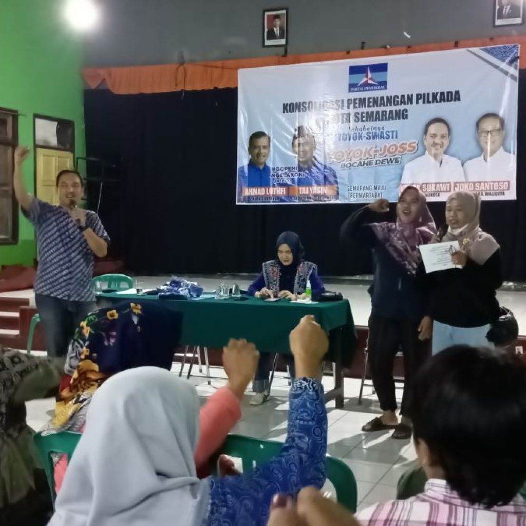 Warga Bulu Lor, Semarang Utara dukung Yoyok-Joss di Pilwakot 2024 Semarang. Foto: Dok. Yok Joss