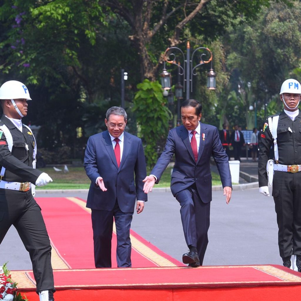 Jokowi mendorong China untuk komitmen kerja sama. FOTO: Setkab.go.id