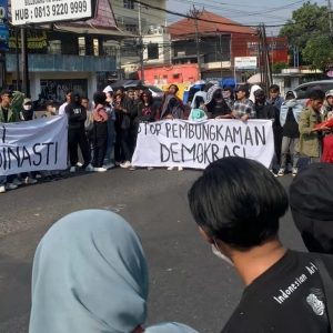 Mahasiswa Yogyakarta Gelar Demo, Tegas Kritisi Politik Dinasti