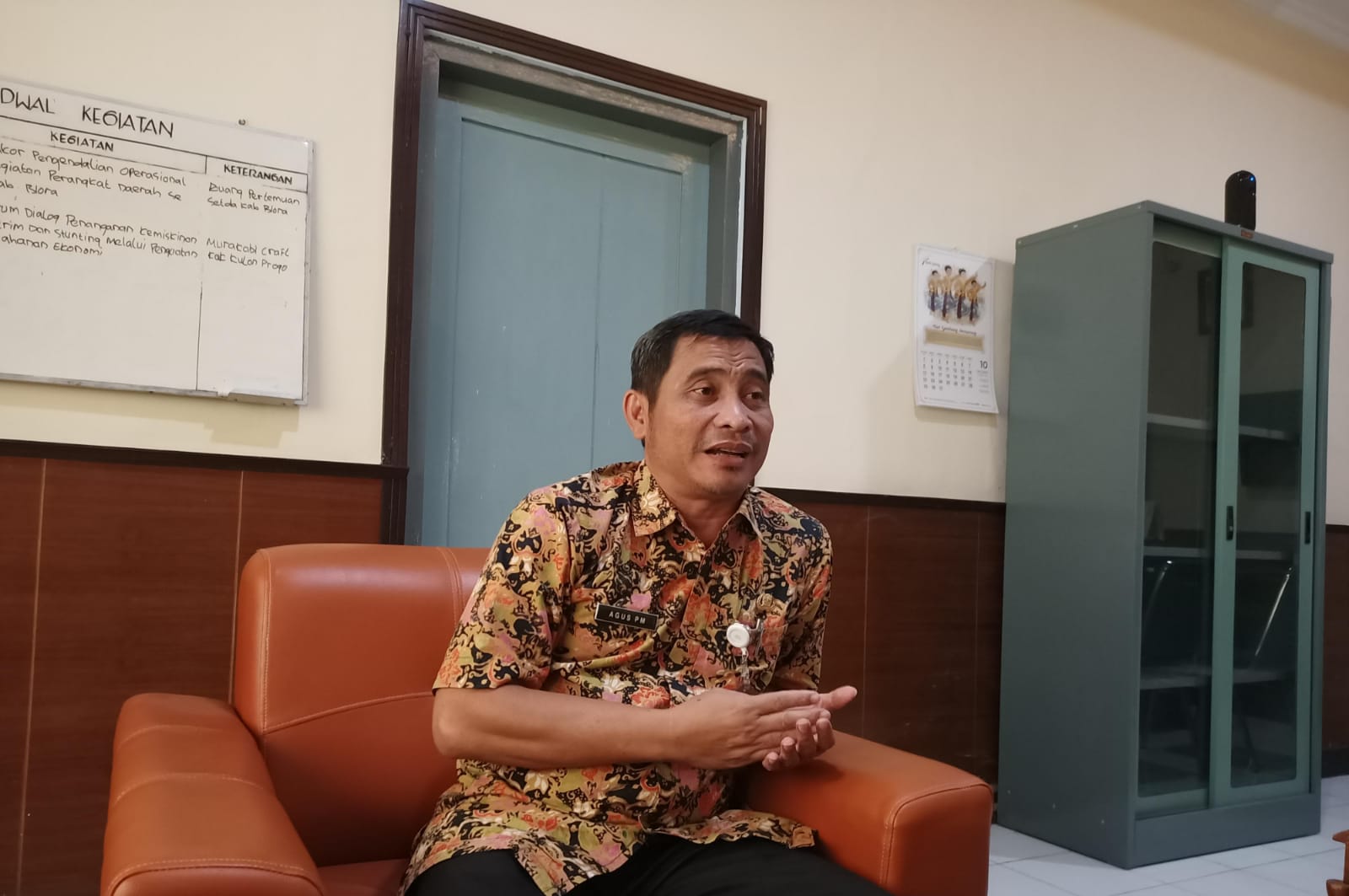 Kepala Badan Kesbangpol Blora, Agus Puji Mulyono. FOTO: Dok. CR