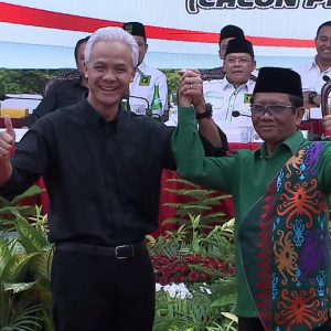 Resmi! PDIP Usung Ganjar Pranowo dan Mahfud MD Maju Capres-Cawapres 2024