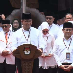 Status Memenuhi Syarat: Anies-Cak Imin Resmi Daftar ke KPU Sebagai Capres dan Cawapres