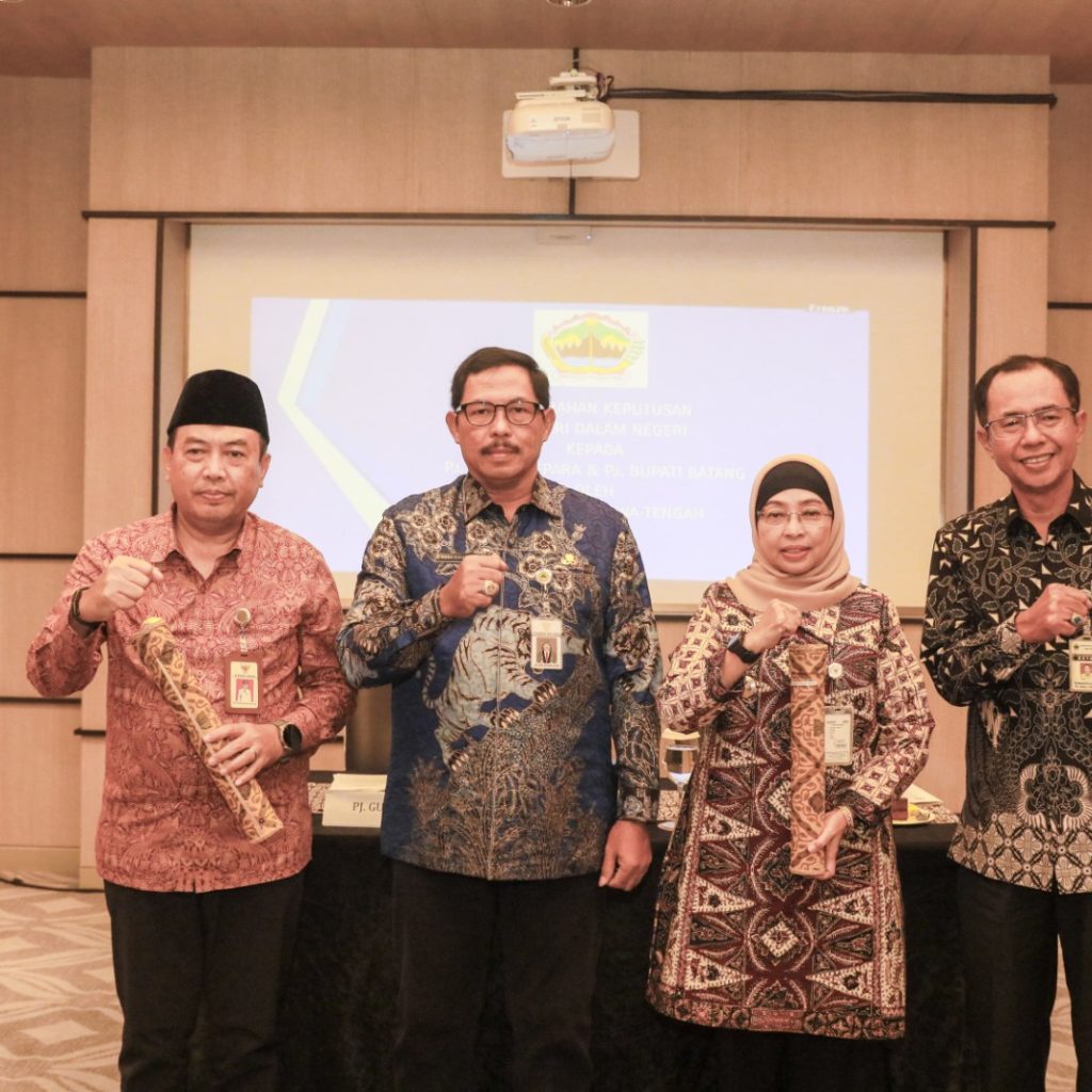 Masa Jabatan Pj Bupati Batang dan Jepara Diperpanjang, Kini Masuk Periode Ketiga