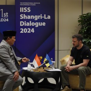 Prabowo dan Zelenskyy Bertemu Bahas Kolaborasi Industri Pertahanan, Pentingnya Perdamaian dan Kedamaian Internasional 