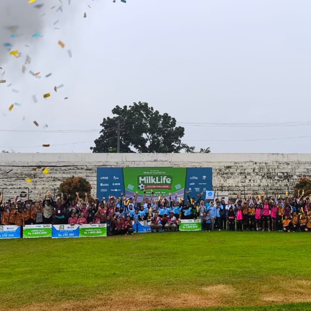 Antusias Sepak Bola Putri di MilkLife Soccer Challenge Meningkat 110 Persen