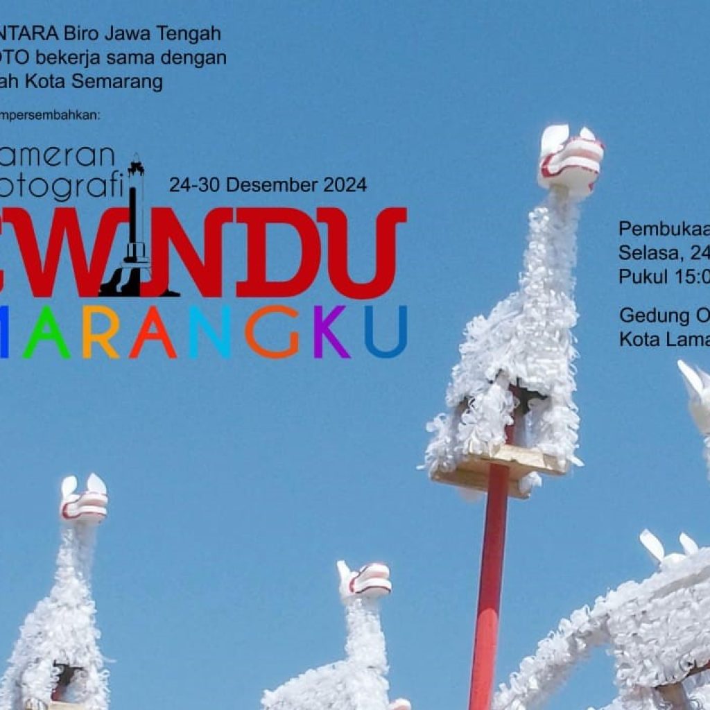 TUTURPEDIA - Pameran Foto Sewindu Semarangku, Bakal Tampilkan 300 Potret Transformasi Kota Semarang