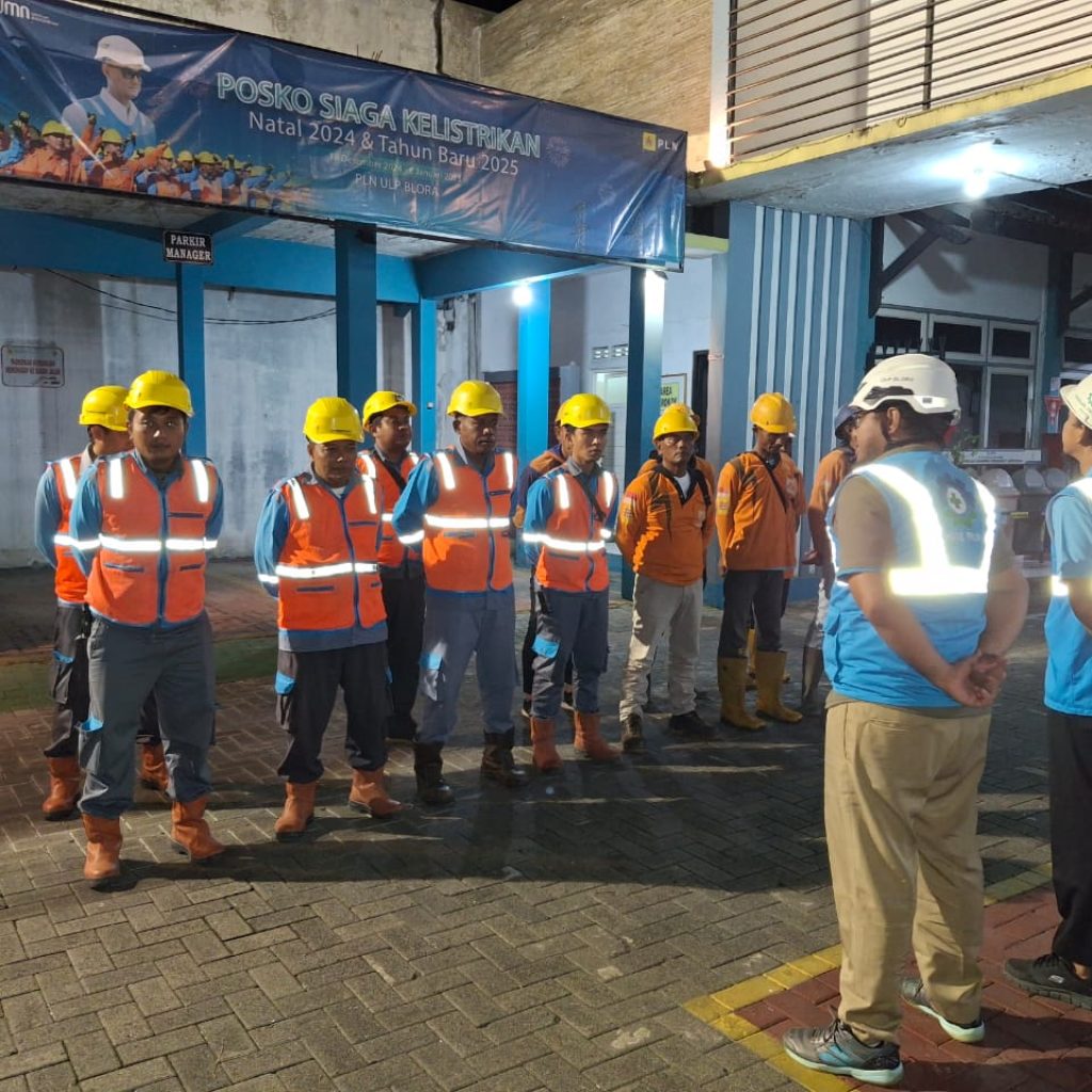 Nataru, PLN ULP Blora dan Cepu Pastikan Keandalan Listrik