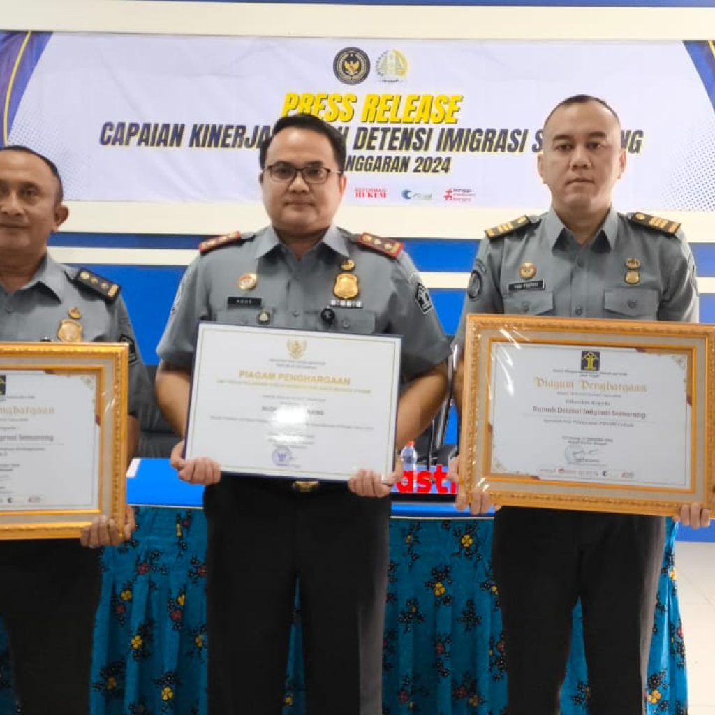TUTURPEDIA - Rudenim Semarang Terima Sejulah Penghargaan di Tahun 2024