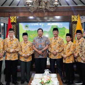 Terima Kunjungan LDII Jateng, Pj Gubernur : Moderasi Beragama dan Ketahanan Pangan Jadi Prioritas