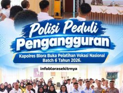 Polisi Peduli Pengangguran, Polres Blora Gandeng BLK Bekali 80 Anak Muda dengan Keterampilan Kerja