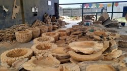 TUTURPEDIA - Kerajinan Akar Blora Laris di Luar Negeri, Pelaku UMKM Keluhkan Alat Produksi Masih Manual