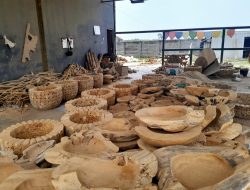 Kerajinan Akar Blora Laris di Luar Negeri, Pelaku UMKM Keluhkan Alat Produksi Masih Manual