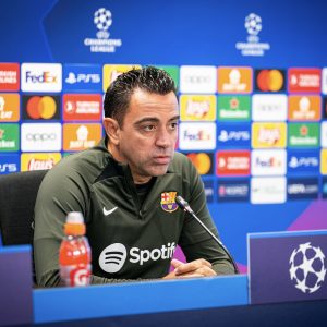 Xavi Sebut Pertemuan dengan Napoli di Liga Champions sebagai Pertandingan Terbesar Musim Ini