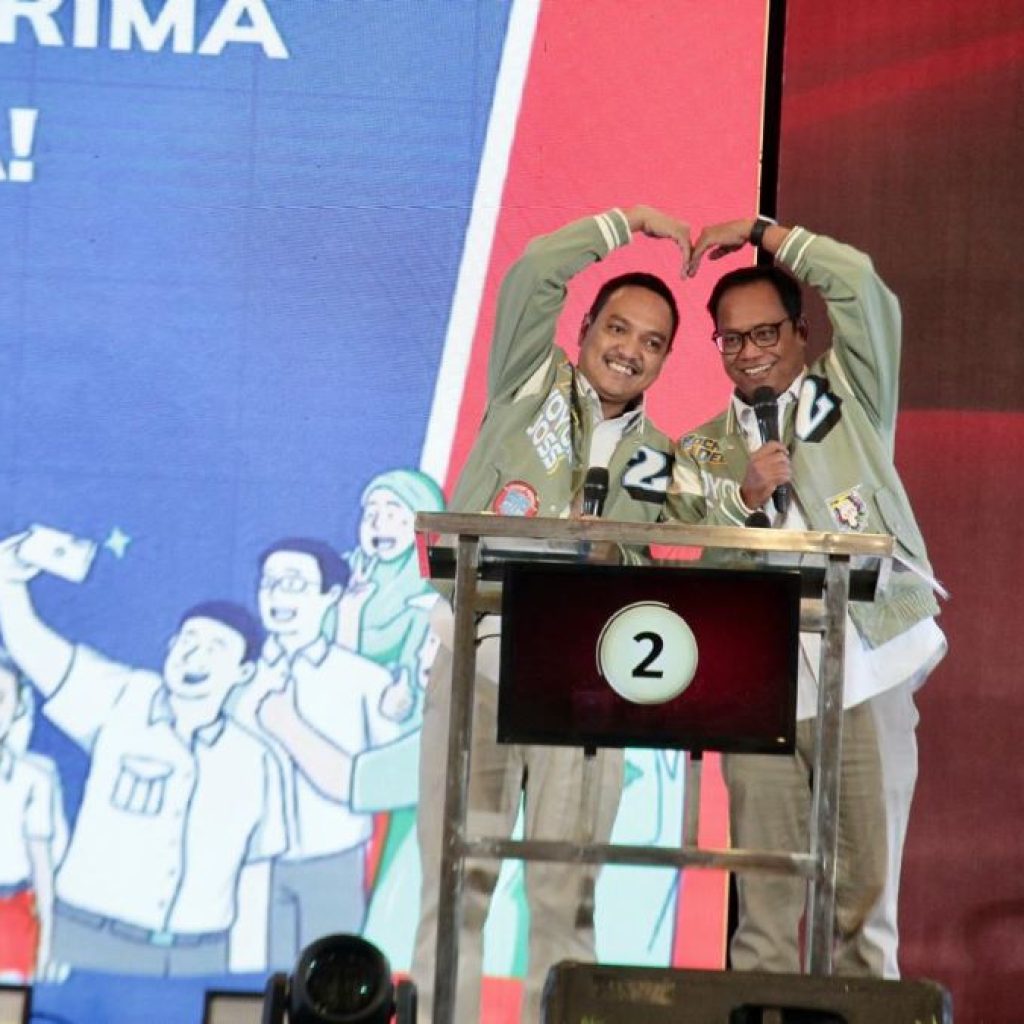 Gaya Kekinian Yoyok-Joss di Debat Pilwakot Semarang Tuai Pujian