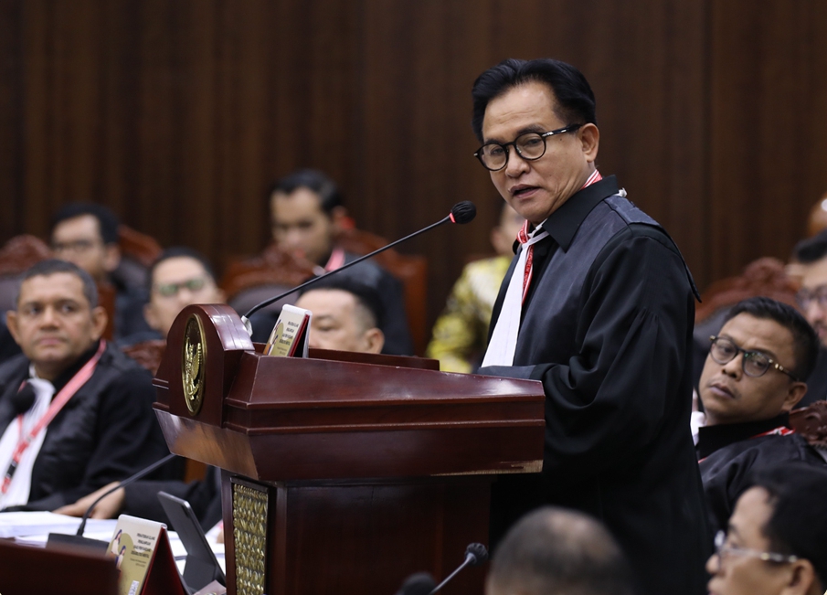 Kubu Prabowo yakin MK tak akan mengabulkan permohonan kubu 01 dan 03. Foto: x.com/officialMKRI