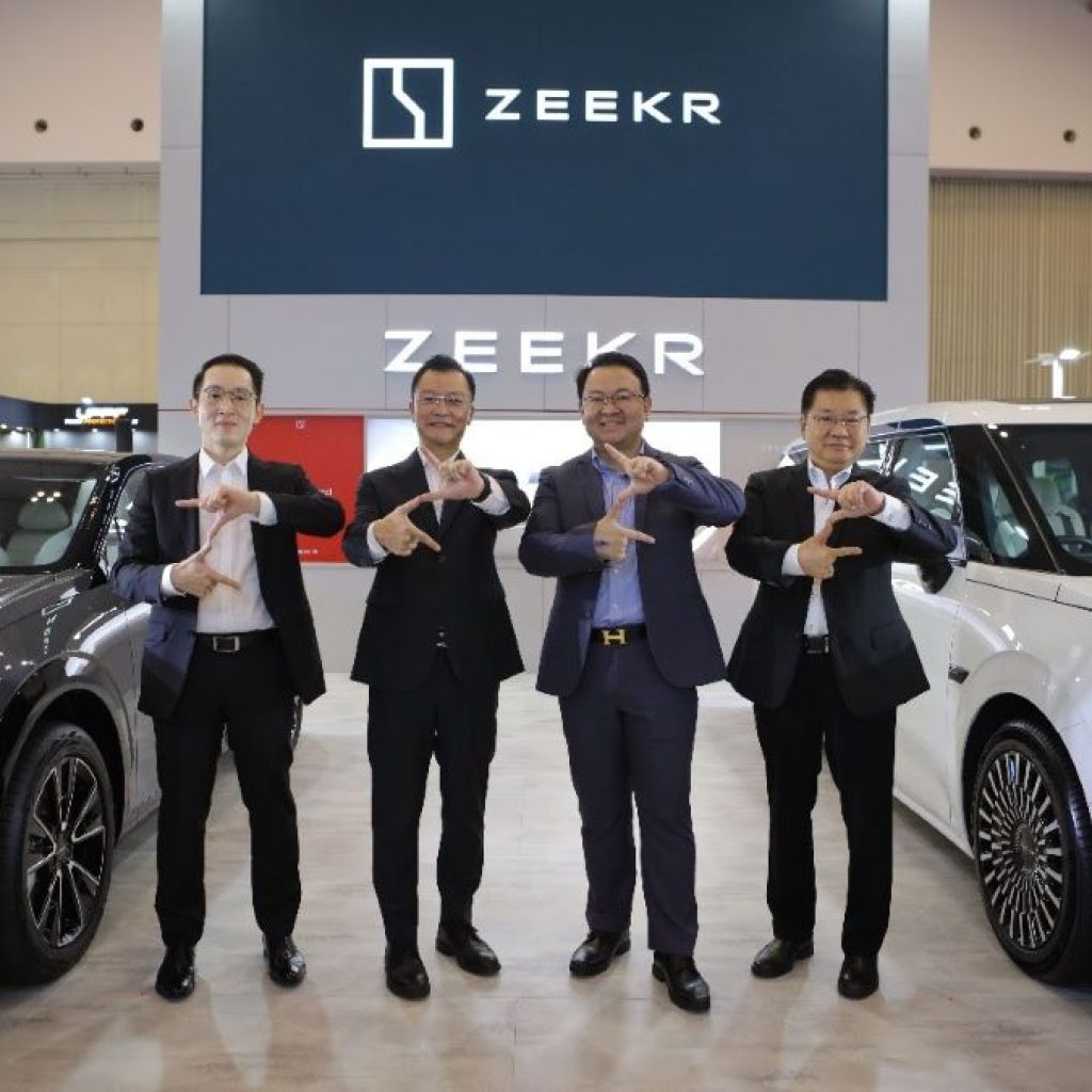Zeekr debut di pameran otomotif MUF GJAW 2024. Foto: Seven Event