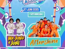Aftershine & Mr Jono Joni Jadi Pembuka Semarak Jateng Fair 2025