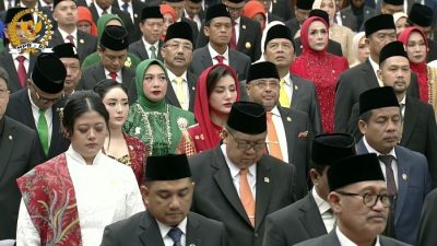 TUTURPEDIA - Sah! Sebanyak 580 Anggota DPR RI Periode 2024-2029 telah Resmi Dilantik