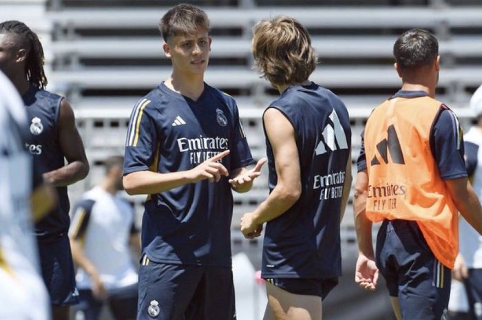 Arda Guler masih pemulihan dan belum kunjung debut di Real Madrid. FOTO: X.com/theMadridZone
