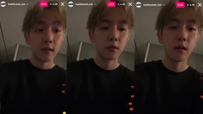 Baekhyun EXO Klarifikasi Terkait Perselisihannya dengan SM Melalui Siaran Live!