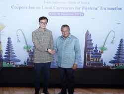 Bank Indonesia dan Bank Korea Selatan Sepakati Transaksi Langsung Won-Rupiah
