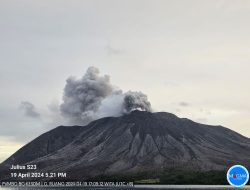 Gunung Ruang Erupsi Lagi, Bantuan Kemanusiaan Mulai Berdatangan