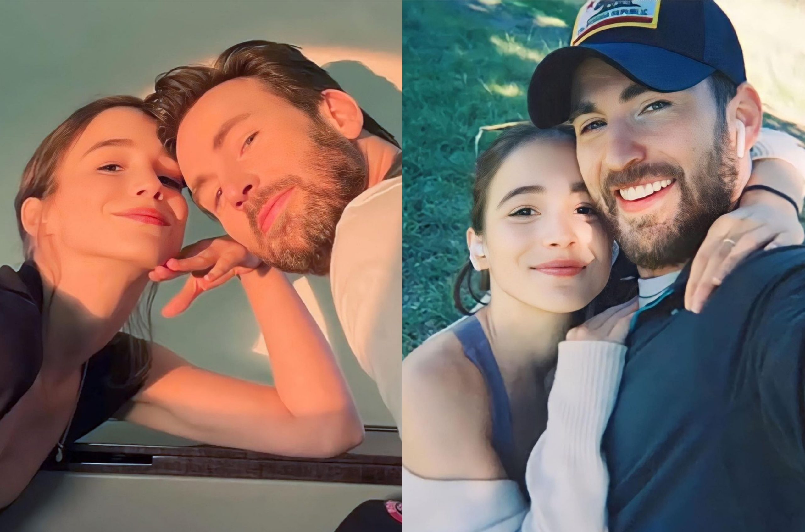 Chris Evans dan Alba Baptista menikah. FOTO: Instagram.com/teamcevans