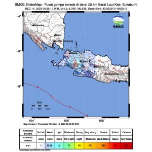 Benarkah Gempa Sukabumi Akibat Peningkatan Aktivitas Gunung Salak? Ini Kata PVMBG!