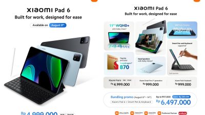 TUTURPEDIA - Xiaomi Pad 6 Siap Rilis di Indonesia, Lihat Spesifikasi dan Harganya!