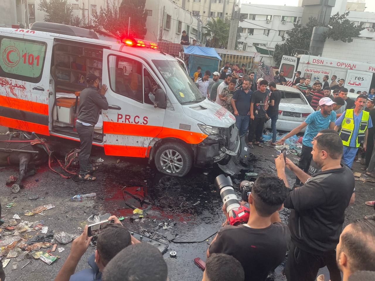 Israel kembali serang fasilitas kesehatan di Palestina. Foto: X.com/QudsNen