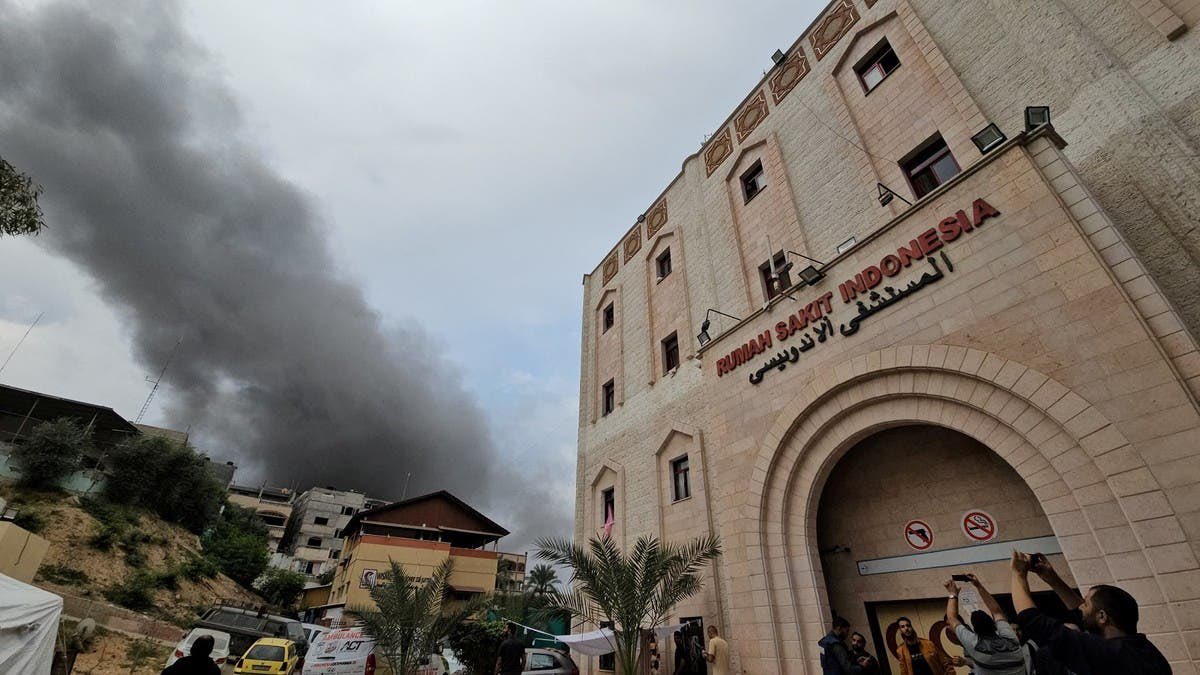 Rumah Sakit Indonesia di Gaza resmi tidak beroperasi lagi setelah hancur. Foto: X.com/outgougua